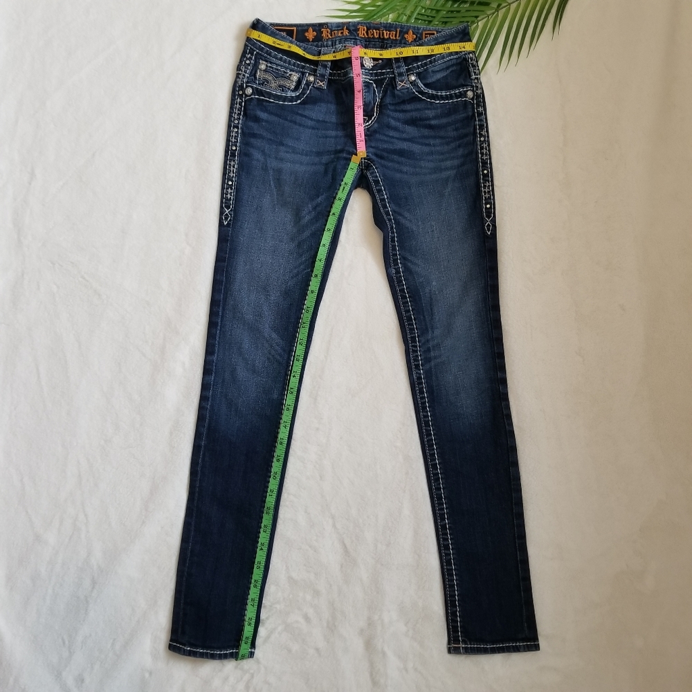Rock Revivals - Skinny Stretch Jeans - Jen - Sz 26